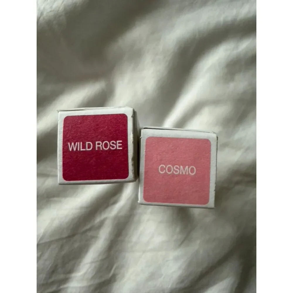 OGEE Hydraganics Beyond Clean Lip Gloss Lot of 2 - Wild Rose & Cosmo NIB